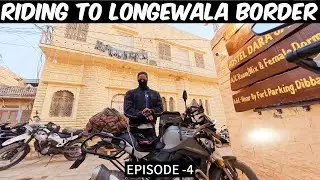 Jaisalmer se Tanot Mata Mandir & Longewala | Bharat ki Last Road Ride 🇮🇳 | Rajasthan Ride |Episode-4