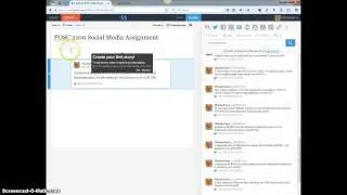 Using Storify to Archive Twitter Assignment