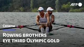 Croatia's Sinkovic brothers eye rowing gold in Paris | AFP