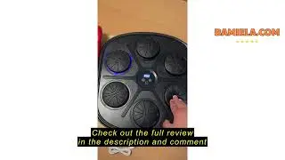 Review Paryou 2025 Music Boxing Machine, Bluetooth Music Boxing Machine Sport Toys for Kids, Music B
