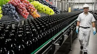 Inside a Large Scale Winery &ndash; How Do They Produce Millions of Bottles of Wine Every Day