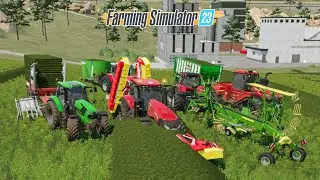 Feeding Sheep With Hay & Get Wool | Farming Simulator 23 Gameplay | Timelapse 
