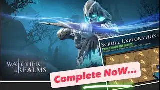 #watcherofrealms: Увлекательно проходить исследование свитков и ждать РуЭН❗️