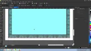 How To Create Border In CorelDraw x8 (Hindi Urdu Tutorial)