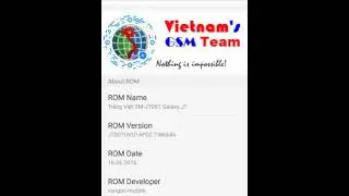 Tiếng Việt SM J700T Galaxy J7 T Mobile USA Android 6 0 1 by Vietnam's Gsm Team