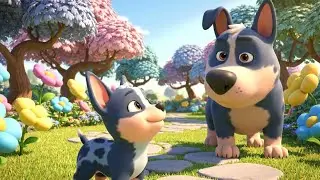 Bluey&rsquo;s Ball Rolled Into the Flower Garden 🐶⚽ | Kids Songs & Nursery Rhymes