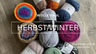 Wolle Haul von Rico Design, gründl und Hobbii