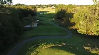 Oak Valley Golf Club, Advance, NC - Hole 9 Tee to Green