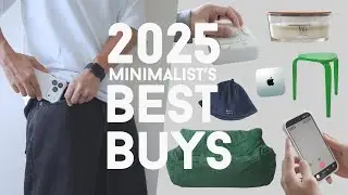 【2025年ベストバイ18選】30代男性ミニマリストが本気で買ってよかったもの｜ガジェット・ファッション・インテリア
