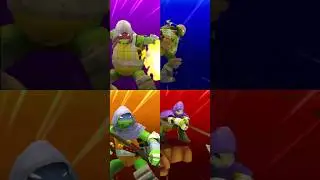 All Vision Quest Turtles Attack Animations | TMNT Legends