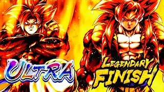 ABSOLUTE PEAK!!! ULTRA SSJ4 GOGETA AND LF SSJ4 GOGETA ARE FANTASTIC | Dragon Ball Legends