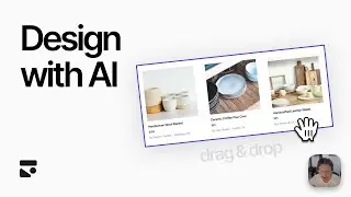 Design with AI + drag & drop