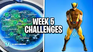 How to Complete Week 5 Challenges (Guide) - Fortnite Chapter 2 Season 4