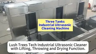 Ultrasonic Cleaning Maching with Lifting Throwing Drying Function#ultrasoniccleaners