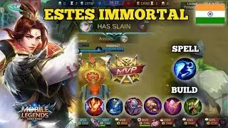 Estes Immortal Feat. Estes , EstesGameplay , Estesbuild | Mobile legends bang bang