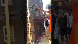 Dj Ki Pooja 💫✨ DJ Sarzen Cabinet #djsarzen #djidghatan #djremix #newdjsetup #djviral #shorts