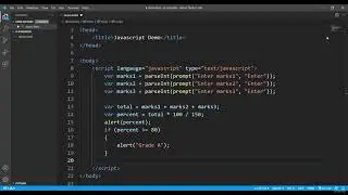JavaScript If Else Statement