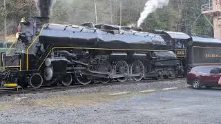 R & N 2102 Leaving Port Clinton Station 10-4-25