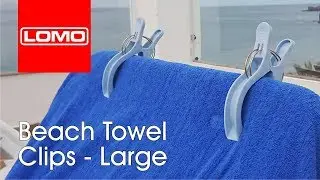 Lomo Beach Towel Clips for Sun Loungers