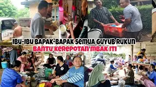 H-1 full masak-masak di rumah mbak iti seharian di bantu tetangga dan saudara ⁉️ Mbak iti vlog 