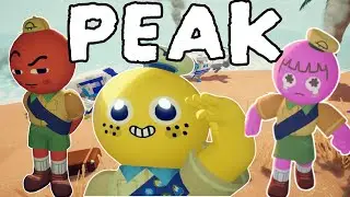 I Played PEAK For The First Time With Friends!(it went terrible...)