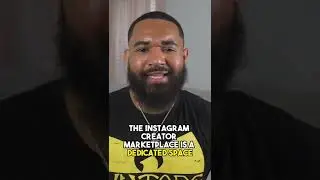 Have You Heard Of The Instagram Creator Marketplace? #shorts