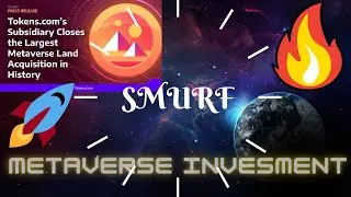 What is TOKENS.COM (SMURF) STOCK |BEST METAVERSE INVESTMENT THERE IS?| Deep Dive