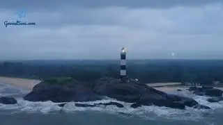 Kaup Beach Lighthouse , Udupi , Karnataka, India