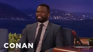 Curtis ‘50 Cent’ Jackson Got Arrested For Swearing In St. Kitts | CONAN on TBS