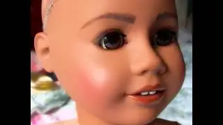 Custom African American Girl doll by Selena Esparza 2015