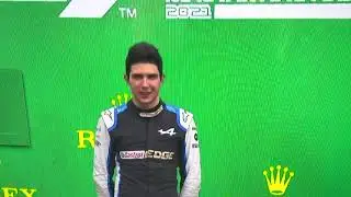 F1 2021 Hungary podium