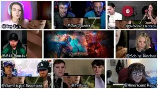 Foreigner React to Ramayana: The Introducation | Reaction Mashup |Rabir, Yash, Sai | Namit Malhotra
