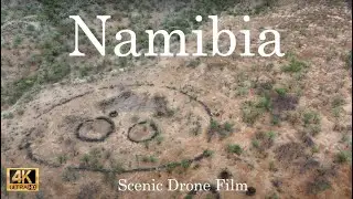 Scenic Drone Film | Namibia | 4K | Himba Village from Above and Relax
