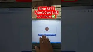 Link📢 Bihar STET Admit Card 2025 Kaise Nikale✅How to Check/Download Bihar STET Exam Admit Card 2025✅