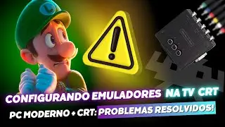 CRT + PC Moderno: Configuração de RetroArch e Emuladores (Tela Sem Faixas Pretas)
