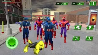 Infinity Superhero Revenge God Immortal Battle | Captain Hero City Rescue Fight - Android GamePlay