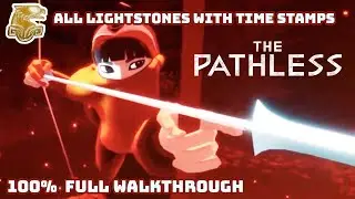 Lets Play (PC) - The Pathless Full Walkthrough With All Light Stones (No Commentary) - Full HD