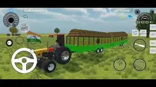 5911 Sidhu moose wale ka tractor vs 2 trolly...