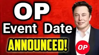 Optimism Event PUMP! || OP Coin Price Prediction News || Optimism News Today