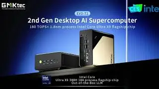 Gmktec Evo-T2 debuts as first mini PC with Intel Core Ultra X9 388H and 180 TOPS AI power