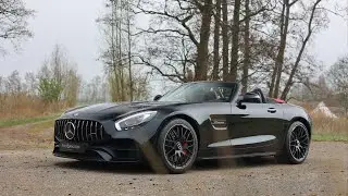 Mercedes-AMG GT Roadster POV Drive | V8 Sound | 476 HP