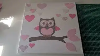 Behangsticker op canvasdoek plakken