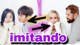 IMITANDO fotos de CASAIS ASIÁTICOS (muito engraçado) 😂