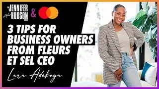3 Top Tips for Business Owners: Fleurs et Sel Bakery Founder Lara Adekoya