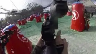 Extreme Rage Paintball Park-speedball raining