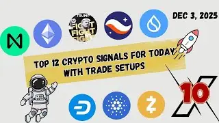 Top 12 Crypto Signals for Today TAO coin, Vet coin, Strk coin, Trump coin, File coin, xtz coin