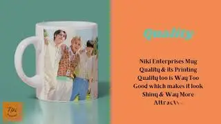 Ateez Season Greetings 2021 Mug (Set of 1) With 5 Ateez Group Stickers (325 ml)