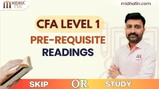 CFA Level 1 Pre-Requisite Readings. The Smart Way to Prepare.