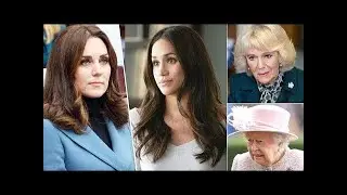 Kate, Camilla, and the Queen in royal feud with Meghan Markle?