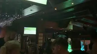 Rock Band Covering Tie Your Mother Down by Queen at The Rose Pub in Paphos in Cyprus 24/8/2019